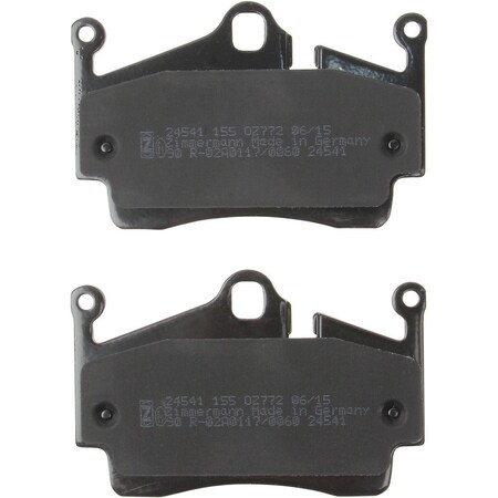 Zimmermann Brake Pad Set Rear 05-17 Pr Various, 245411559 245411559